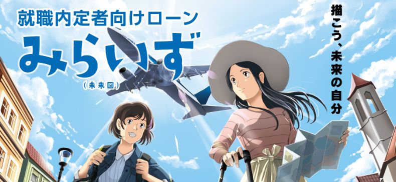 ろうきんの内定者向けローン